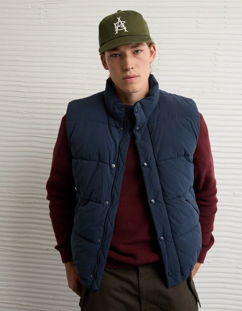 American Eagle  AE Puffer Vest for Men | Best Price UAE